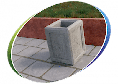 Beton Çöp Kovaları